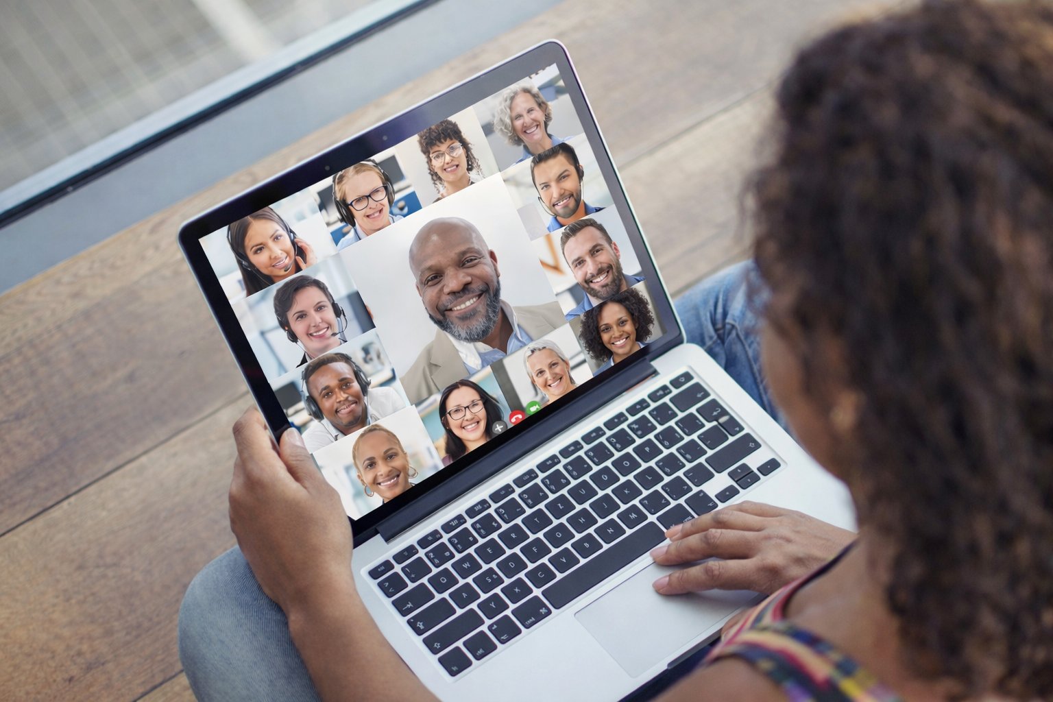 Group coaching session